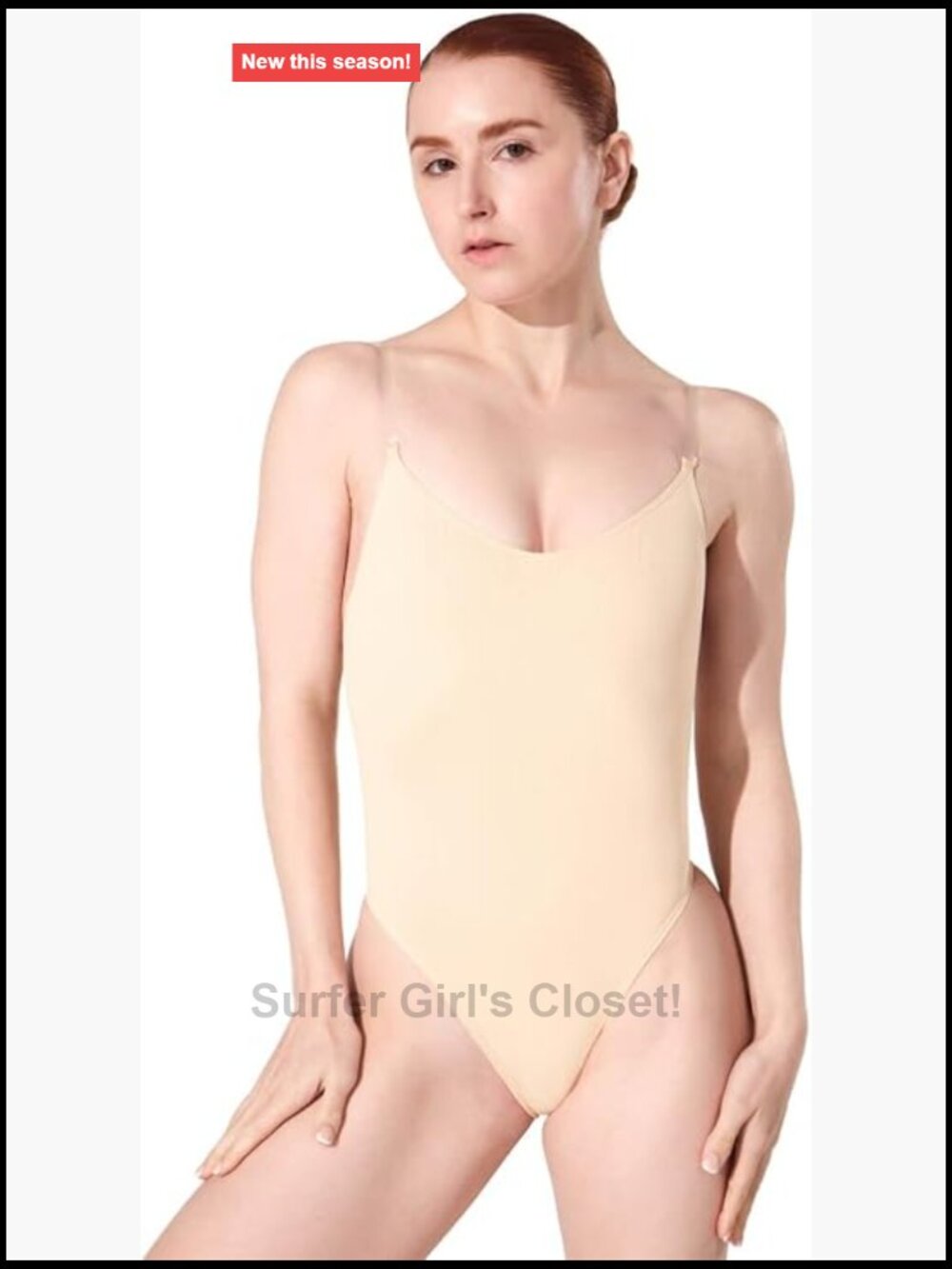 Capezio Camisole Leotard Adjustable Straps Dance Ballet Nylon Spandex